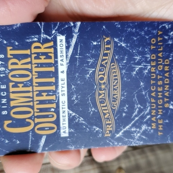 Comfort Outfitter NWT 3XL plaid light tan SS button down - Picture 3 of 12